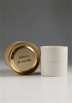 MIRROSE Ароматическая свеча в бетоне Нероли & жасмин (neroli & jasmine), 220 мл 66464 - фото 1011