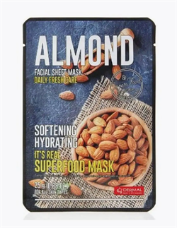 DERMAL Superfood Маска для лица с миндалем 25г НФ-00004213 - фото 1072
