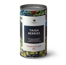 Чай черный NIKTEA Таежный Сбор 100г тубус TNIKTE-L00036 - фото 11107