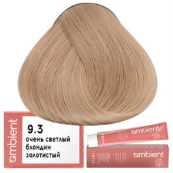 Крем-краска для волос AMBIENT 9.3 Tefia 63603 - фото 11201