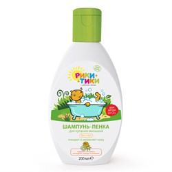 Рики Тики Шампунь-пенка для купания малышей, 200 мл 2L-7858 - фото 11233