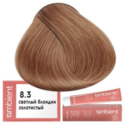 Крем-краска для волос AMBIENT 8.3 Tefia 63610 - фото 11268
