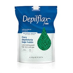 Горячий воск в гранулах Depilflax, зеленый 3AB, 1000гр 3020238002 - фото 116