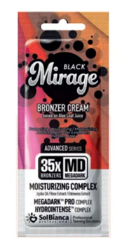 SOLBIANCA Mirage Black Крем-автозагар с маслом жожоба, экстрактами розы и эдельвейса, 15мл 9039 - фото 1465