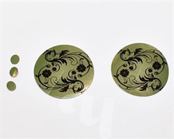 Стикини для солярия с родинками Золото 50 пар/упк Чистовье 03-401 - фото 1471