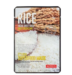 DERMAL Superfood Маска для лица c рисом 25г НФ-00004220 - фото 1505