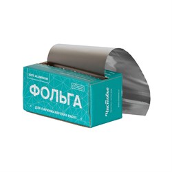 Фольга 16 мкр 12 см х 100 м серебро в коробке Чистовье 600-188 - фото 1642