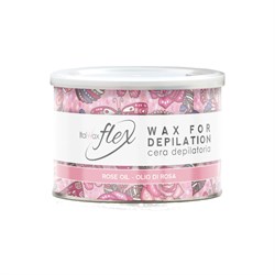 Воск ITALWAX Flex в банке 400мл Кремовая роза 7643 - фото 2481