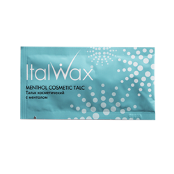 Тальк косметический  с ментолом ITALWAX 3 г саше 8029 - фото 2595