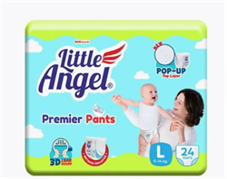 Трусики-подгузники Little Angel Baby Premier Jumbo, размер Large LAP-PL24 - фото 2727