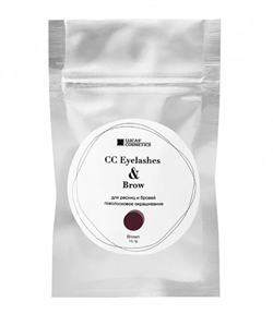 Хна для окрашивания ресниц и бровей, коричневая (в саше) / СС Eyelashes & Brow 10 г LC105 - фото 2778