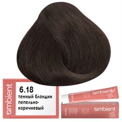Крем-краска для волос AMBIENT 6.18, Tefia 64280 - фото 3010
