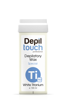 Теплый воск Depiltouch Professional White Titanium Белый титан 87003 - фото 3063