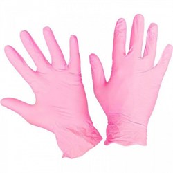 Перчатки нитриловые NitriMax, XS, розовый, 100 шт/упк 601-786 - фото 3383
