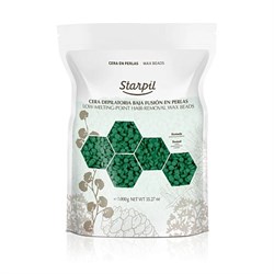 Горячий воск в гранулах Starpil, зеленый 3AB, 1000гр 3010238002 - фото 4456