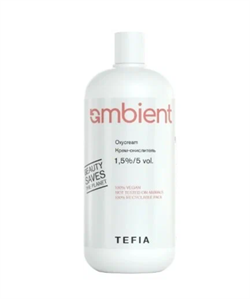 Крем-окислитель для окрашивания волос 1,5% / 5 vol., AMBIENT TEFIA 900мл 065171 - фото 4532