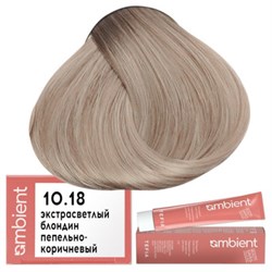 Крем-краска для волос AMBIENT 10.18, Tefia 64242 - фото 4957