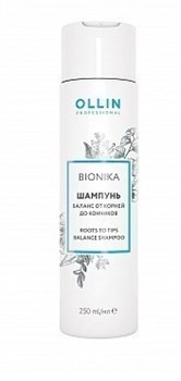 OLLIN Шампунь Баланс от корней до кончиков / Roots To Tips Balance Shampoo BioNika 250 мл 397281 - фото 5032