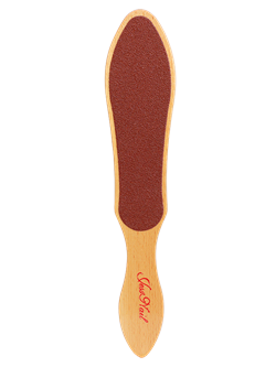 Jess Nail Терка для педикюра 80/150 деревянная блистер 2713х 91781 - фото 5132
