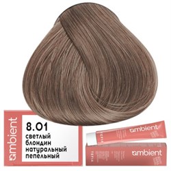 Крем-краска для волос AMBIENT 8.01 Tefia 63573 - фото 5262