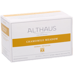 Чай Althaus в пакетиках Chamomile Meadow (Ромашковый Луг) 20 шт 41007 - фото 5402