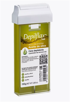 Depilflax Воск в картридже Оливковый (прозрачный) 110 гр 900878D - фото 5586