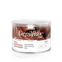 Depilflax Воск теплый в банке Шоколадный 400 мл 900731D - фото 5620