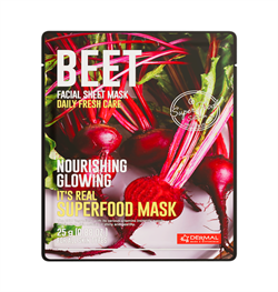 DERMAL Superfood Маска для лица cо свеклой 25г НФ-00004215 - фото 6555