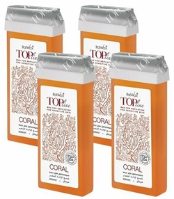 Набор Воск ITALWAX Top Line в картридже Коралл 100 мл. x 4 шт. 10087/4 - фото 6758