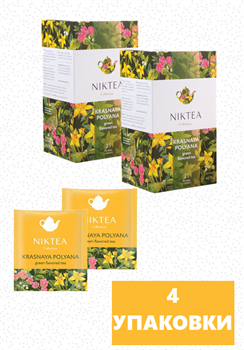 Чай Niktea Krasnaya Polyana Красная Поляна, зеленый с добавками, 4 упаковки 80533/4 - фото 6988