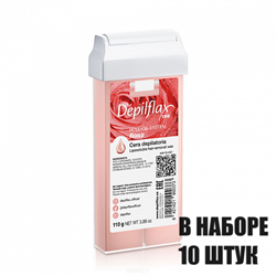 Depilflax Воск в картридже Розовый (ср. плотности) ROSE 10х110 гр 901219D/10 - фото 7307