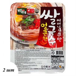 Набор Лапша быстрого приготовления с острым вкусом BAEKJE 2 шт 18549/2 - фото 7360