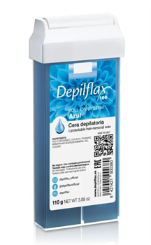 Depilflax Воск в картридже Азуленовый (прозрачный) 10х110 гр 901011D/1/10 - фото 7429