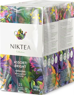 Чай Nikteа Assorti Bright Ассорти Брайт пакетированный, 4 упаковки 80571/4 - фото 7719