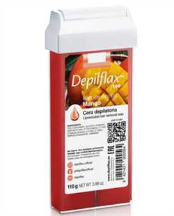 Depilflax Воск в картридже Манго (ср. плотности) 4х110 гр 901059D/1/4 - фото 7723