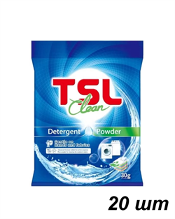 TSL Стиральный порошок  универсальный для стирки белья, 20 х 30 гр. 112464/20 - фото 7843