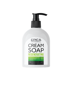 EPICA Cream Soap Regenerating Крем-мыло регенерирующее с цветочными экстрактами и аллантоином 400 мл 913028 - фото 8009