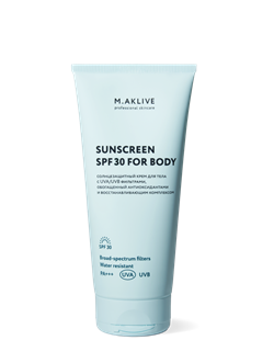 M.AKLIVE Солнцезащитный крем для тела SPF30, 200мл MB4061 - фото 8018