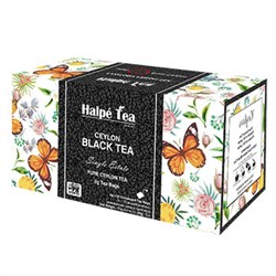 Чай черный цейлонский в индивидуальной упаковке BLACK TEA ENVELOP 25 пакетиков HALPE TEA 980353