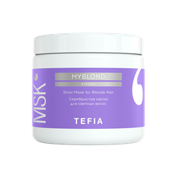 MYBLOND Серебристая маска для светлых волос, 500 мл TEFIA MBMSK60237 - фото 8189