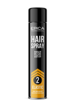 EPICA Professional Лак для волос эластичной фиксации 2  "ELASTIC", 400 мл. 913083 - фото 8285