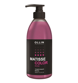 OLLIN PROFESSIONAL Маска MATISSE COLOR для тонирования волос РОЗОВЫЙ 300 мл 958815 - фото 8531