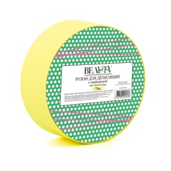 Бумага для депиляции в рулоне Желтая, IGRObeauty, ширина 22 см, длина 75 м 801300 - фото 8864