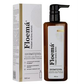 FLOEMA Шампунь-баланс для волос и жирной кожи головы 500 мл 943950 - фото 8876