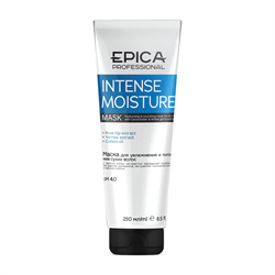 EPICA Professional Intense Moisture Маска с маслами хлопка, какао и экстрактом пшеницы 250мл 91324 - фото 9767