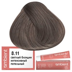 Крем-краска для волос AMBIENT 8.11 Tefia 63504 - фото 9814