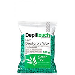 Пленочный воск "Green Tea" в гранулах 100 гр. Depiltouch 871161 - фото 9933