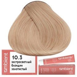 Крем-краска для волос AMBIENT 10.3, Tefia 63597 - фото 9948