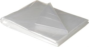 Простыни Классик из полиэтилена, 180х200 см, Прозрачный, 20 шт/упк 604-393