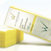 Полоска для депиляции желтая 7*20 Italwax 100шт 8281